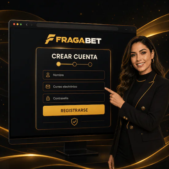 Formulario de registro de Fragabet Casino Chile para crear una nueva cuenta online.